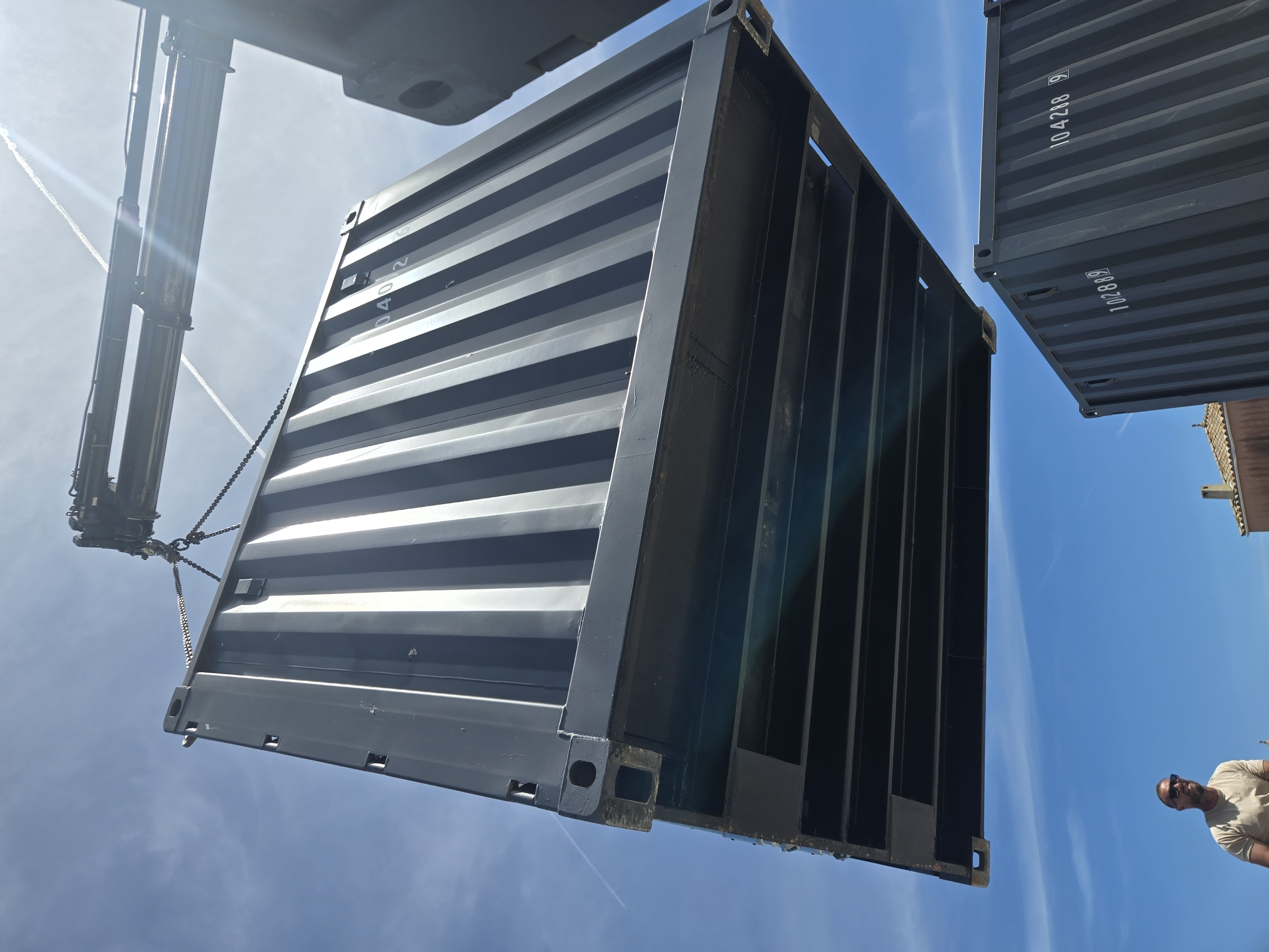 Livraison container